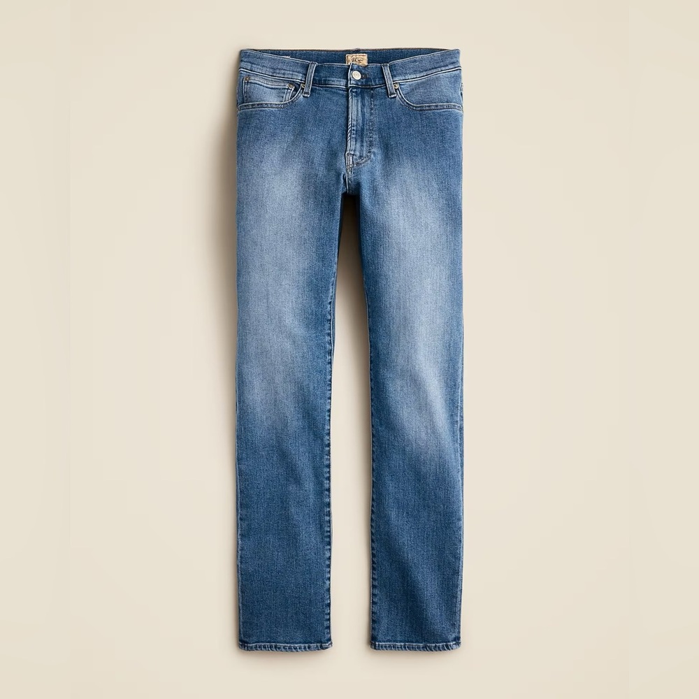 J CREW 770™ Straight-fit stretch jean in medium wash Size 30/30 NWT $148 BX863